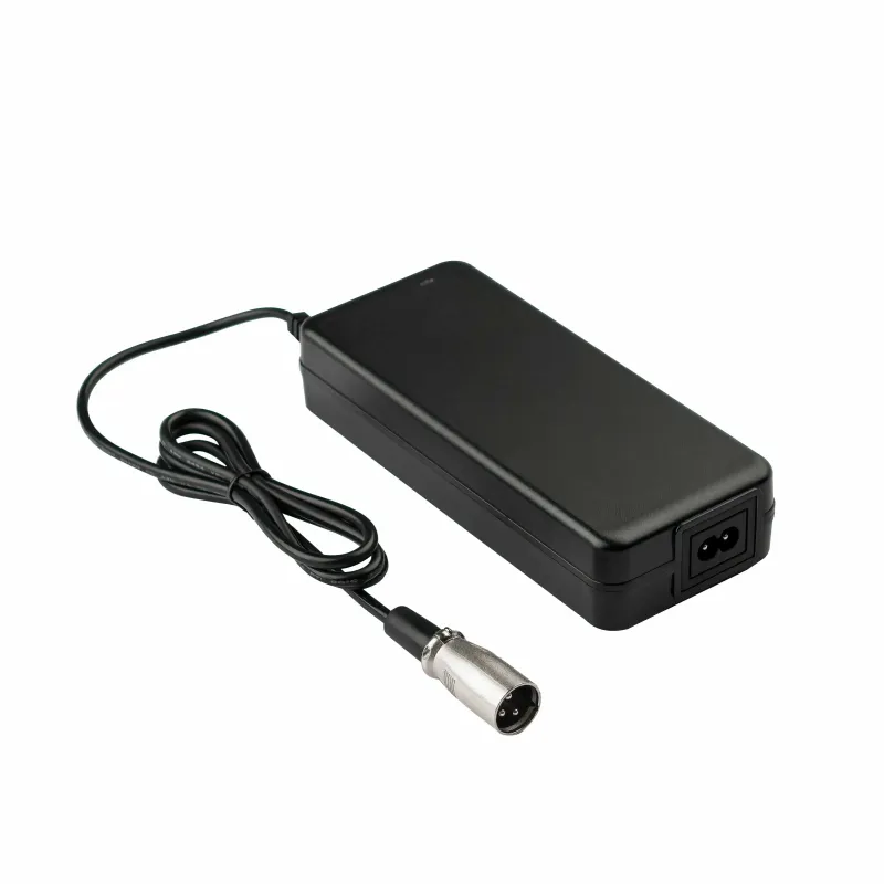 67.2V 2A 3-Pin XLR Battery Charger for 60V Lithium Battery 2