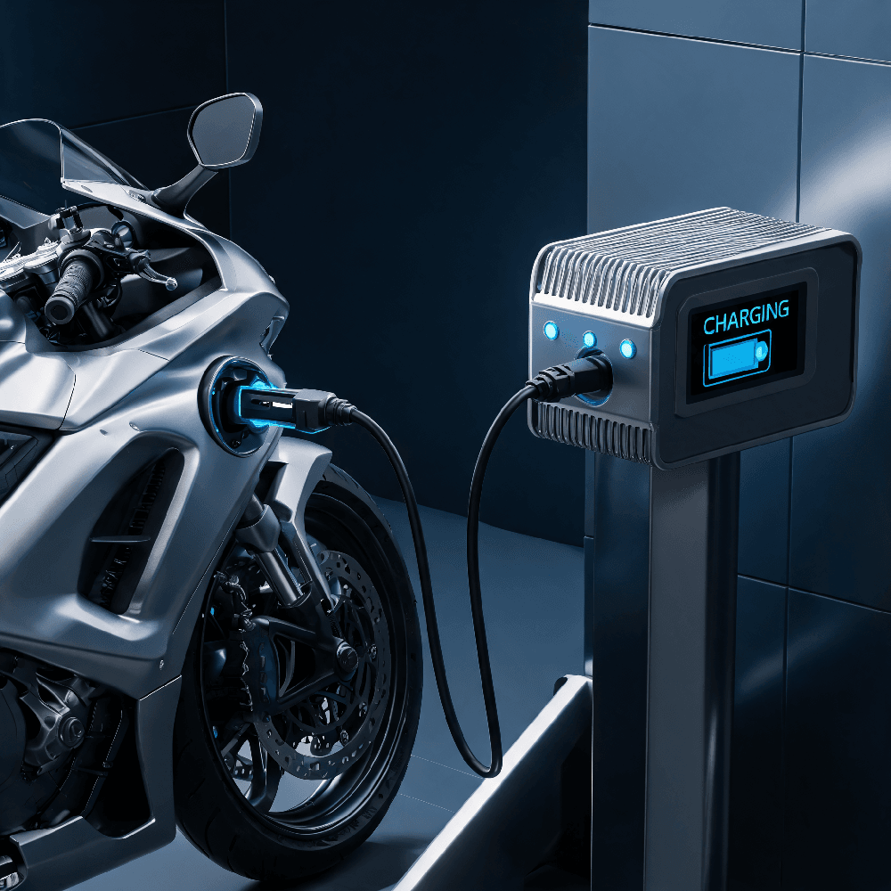 High-Power Smart Charging for Electric Motorcycles
