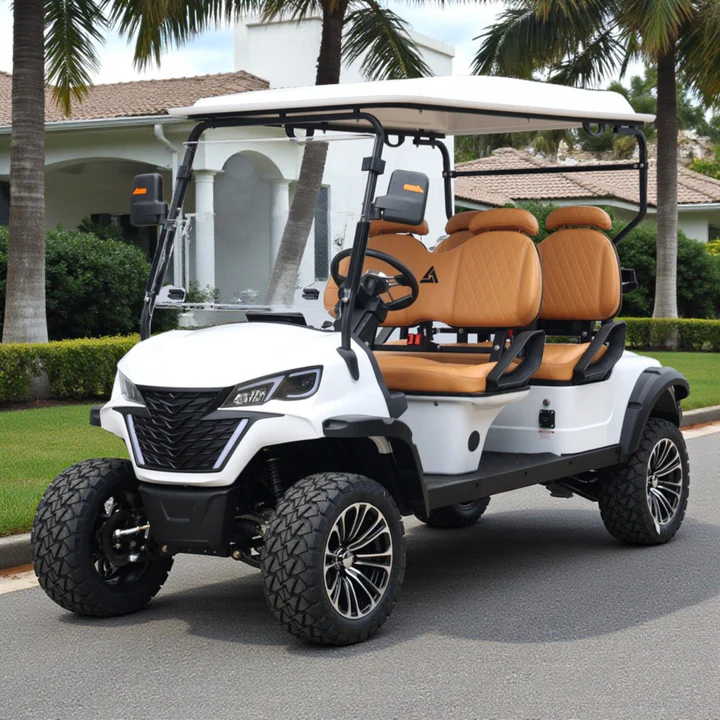 Powering Premium Golf Fleets: Mevke’s Custom Charging Solution for 48V LiFePO₄ Golf Cart Upgrades