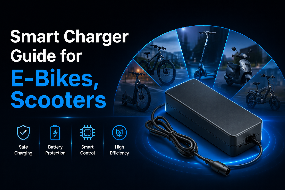 Smart Charger Guide for E-Bikes, Scooters